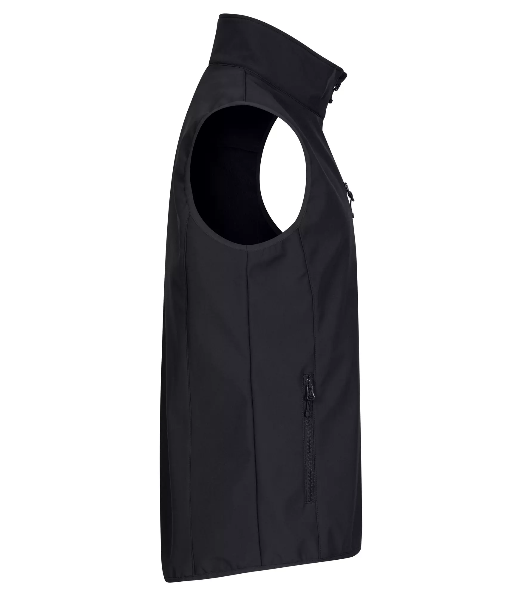 Bodywarmer softshell Classic zwart