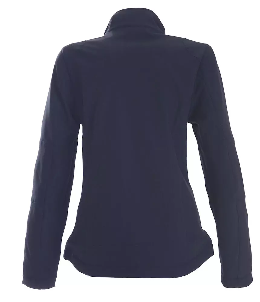Softshell Jas Dames Trial Donkerblauw Printer