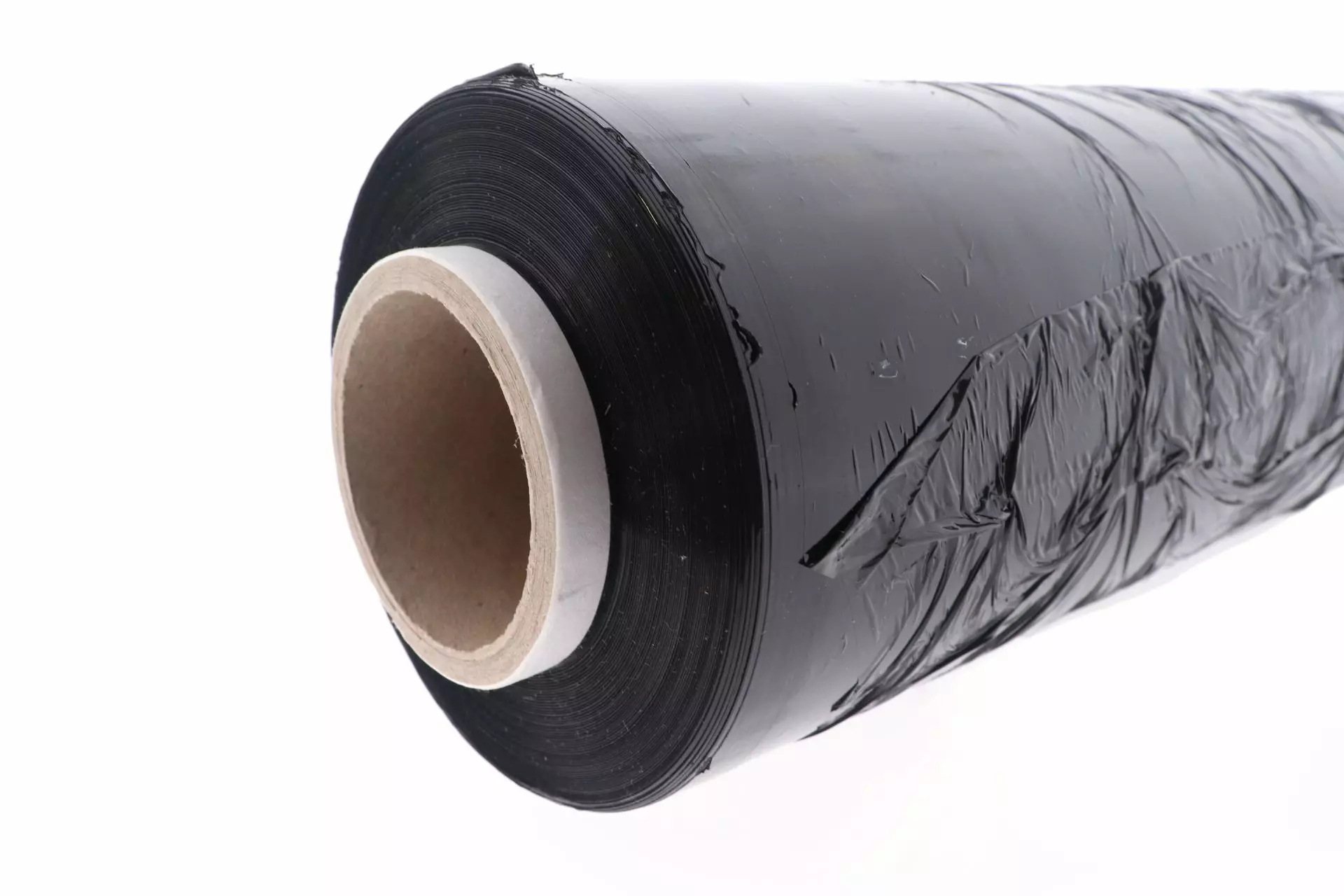 Machinewikkelfolie Powerstretch Zwart 23 micron 250% rek 50 cm breed