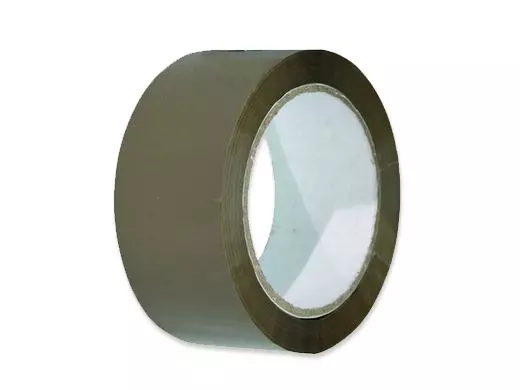 PVC Tape Solvent Bruin 48mmx66m