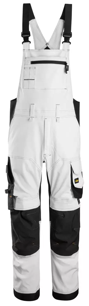 Amerikaanse overall stretch wit/zwart Snickers 6051