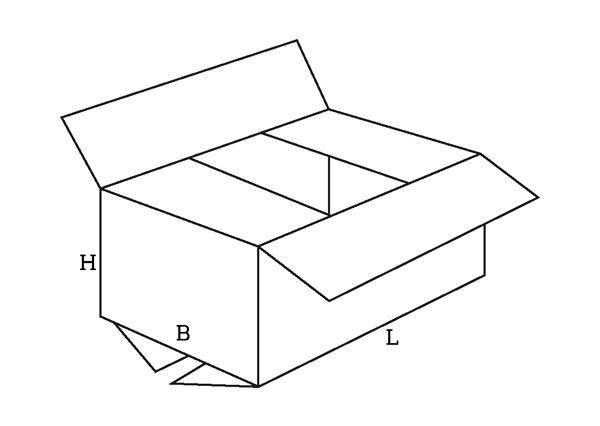 Doos 1175x785x785mm BC-golf palletdoos europallet-formaat zware kwaliteit