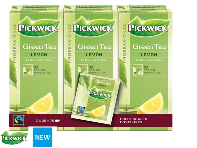 Thee Pickwick Groen Lemon 1,5gram