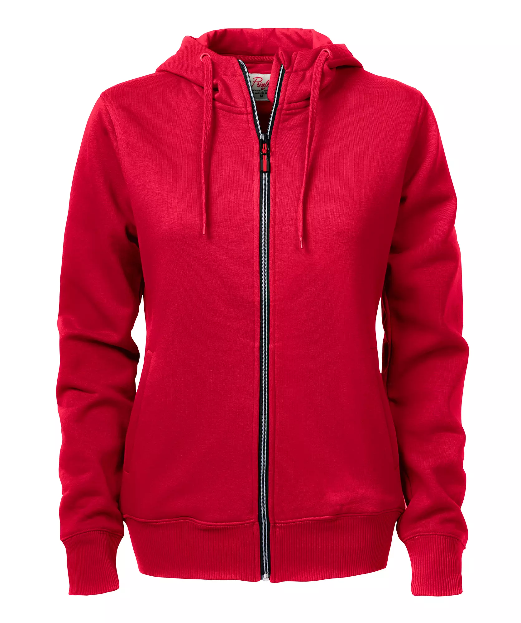 Hooded vest Overhead dames rood