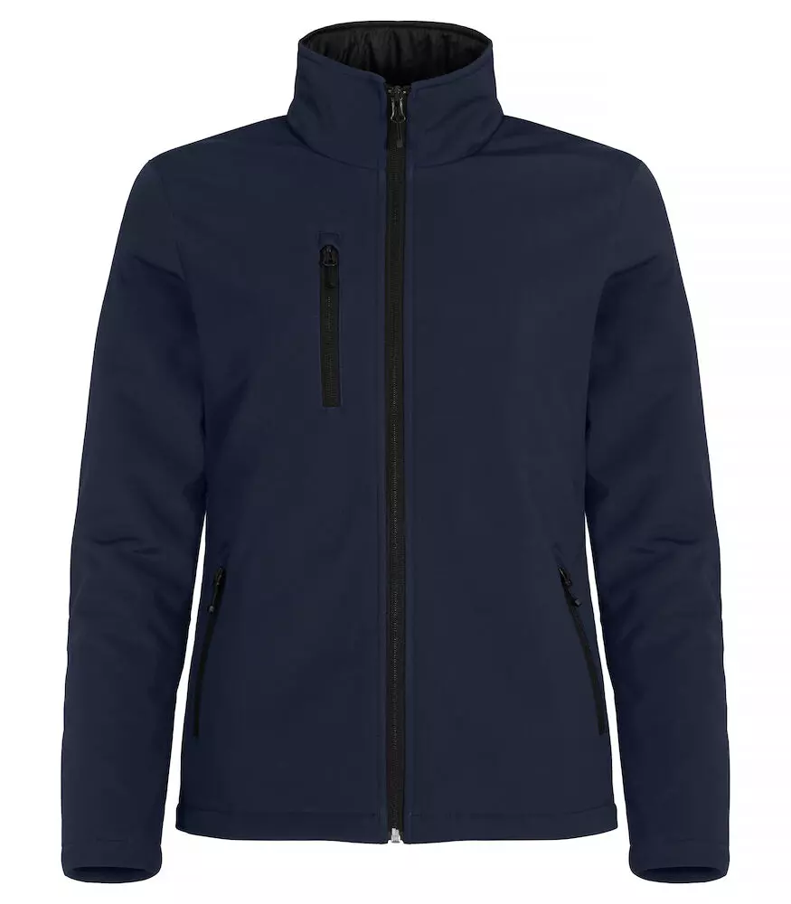 Softshell Jas Dames Donkerblauw Clique