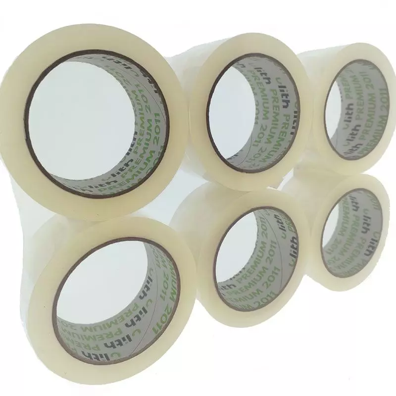 PP Tape 50mm x 66m Acryl Transparant