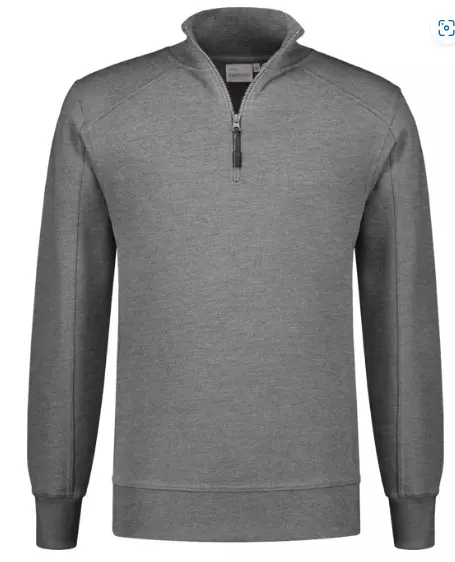 Zipsweater Roswell donkergrijs