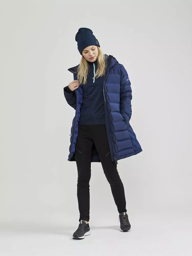 Half-zip Gain Midlayer dames marine