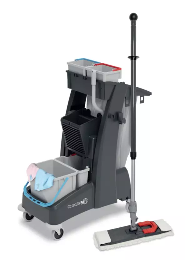Numatic Werkwagen MultiMatic MM4 + NuTech mopset