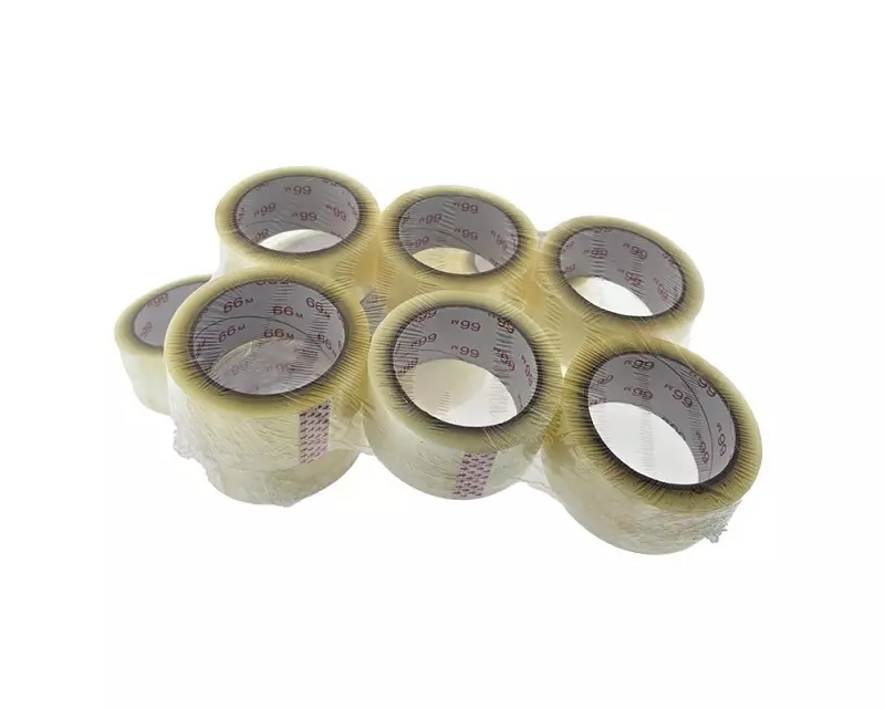 PP Tape Hotmelt Transparant 48mmx66m 28mu