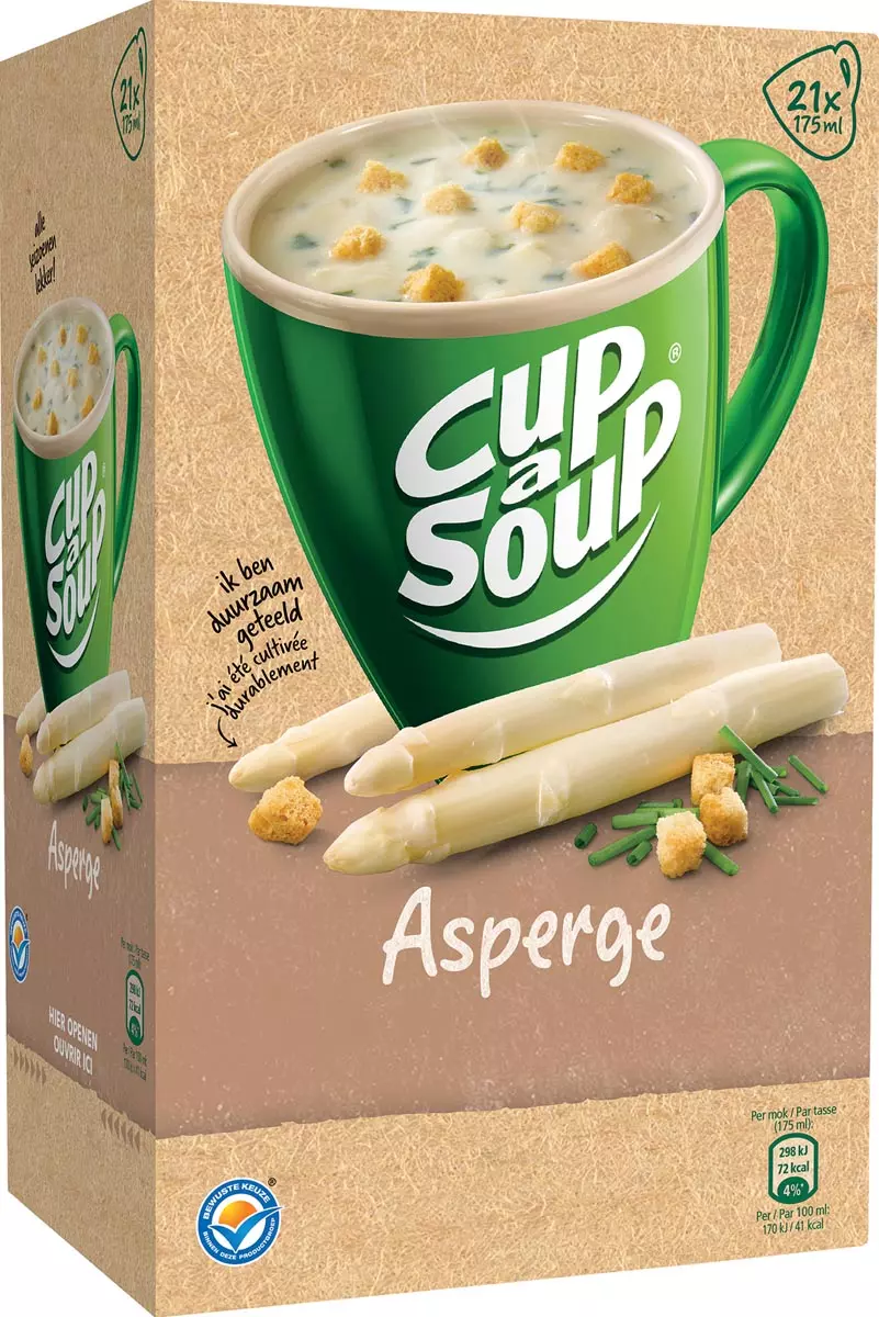 Cup a Soup Asperge Doos à 21 zakjes