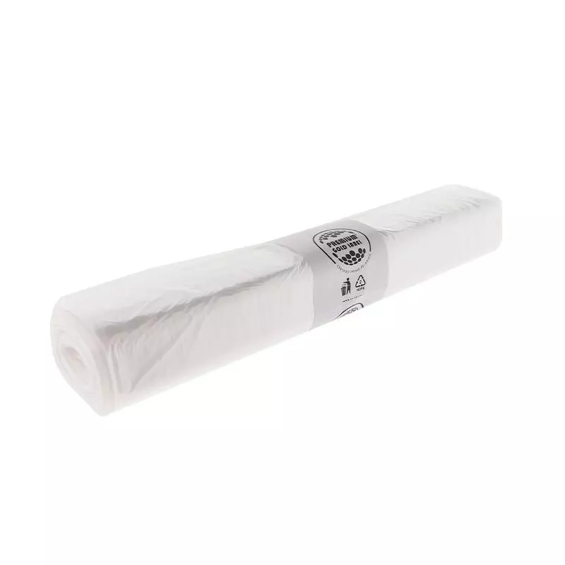 Afvalzak HDPE 50x55cm T15 10mu Transparant