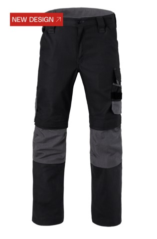 Werkbroek Havep 80229 zwart-charcoal