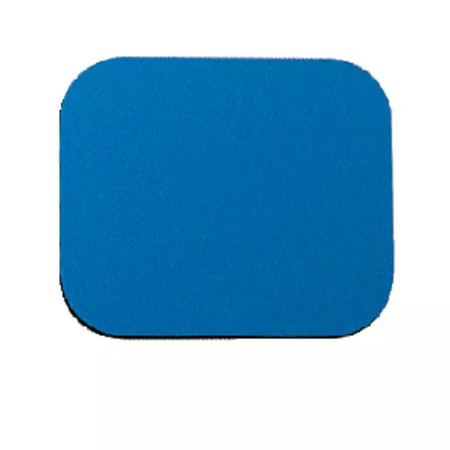 Muismat blauw 230x190x6mm Quantore
