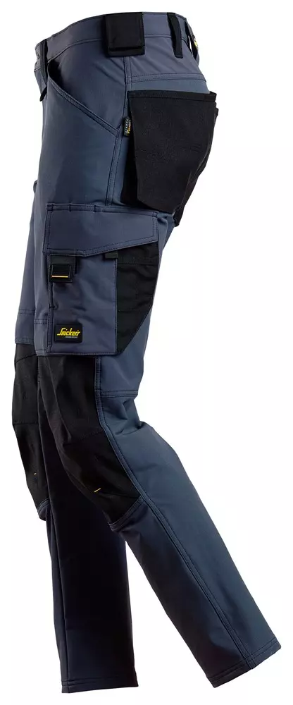 Snickers Werkbroek 6371 Full-Stretch Marine/Zwart