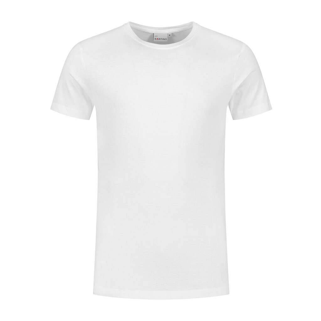 Santino T-shirt Jace C-neck White