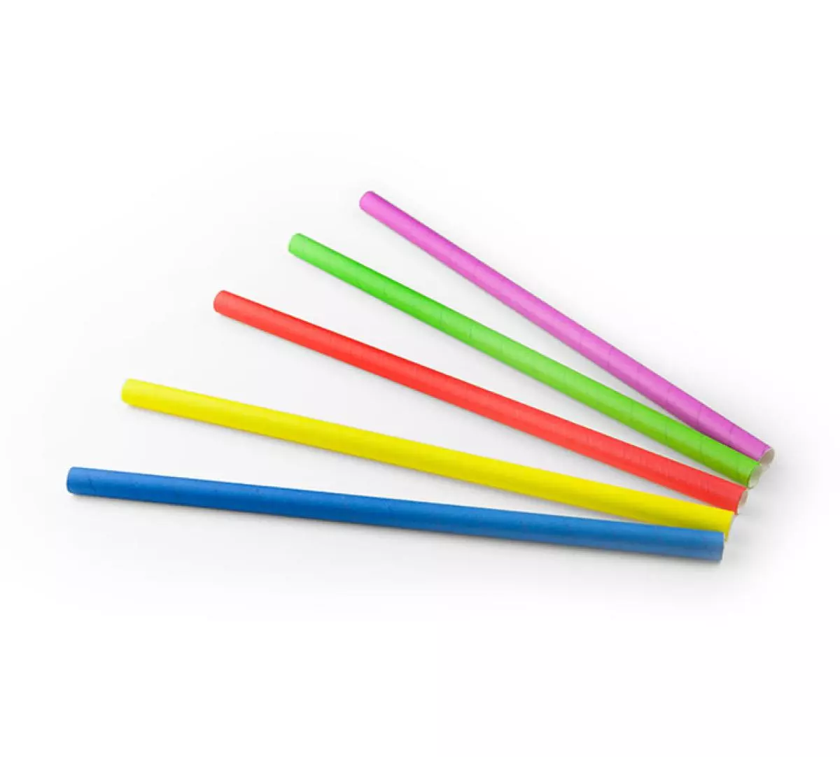Drinkrietje papier FSC ass Ã˜10mm 24cm 20640