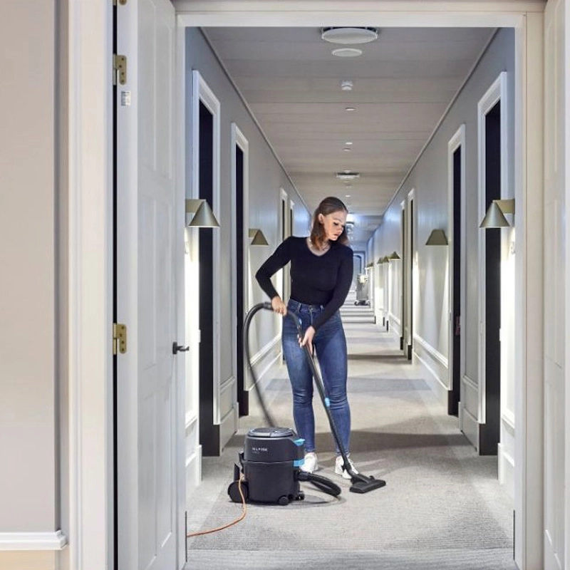 Stofzuiger Nilfisk VP400 - Antraciet/Blauw