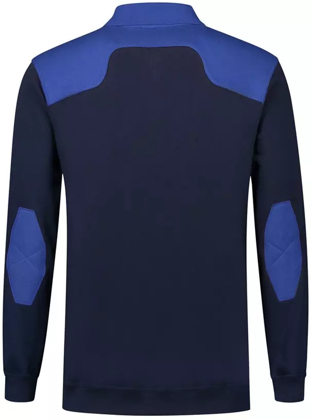 Polosweater marine/kobalt Tesla