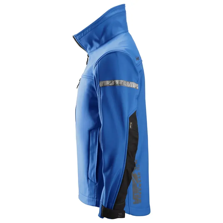 Softshell jas AW kobalt/zwart