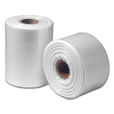 Buisfolie 30cmx180m 100mu transparant (rol Ã  10kg)