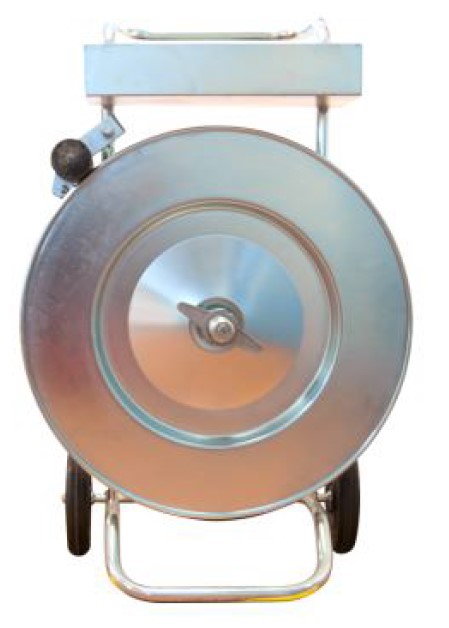 Haspelwagen QPWK-C2 voor PET/staalband Amerikaanse wikkeling