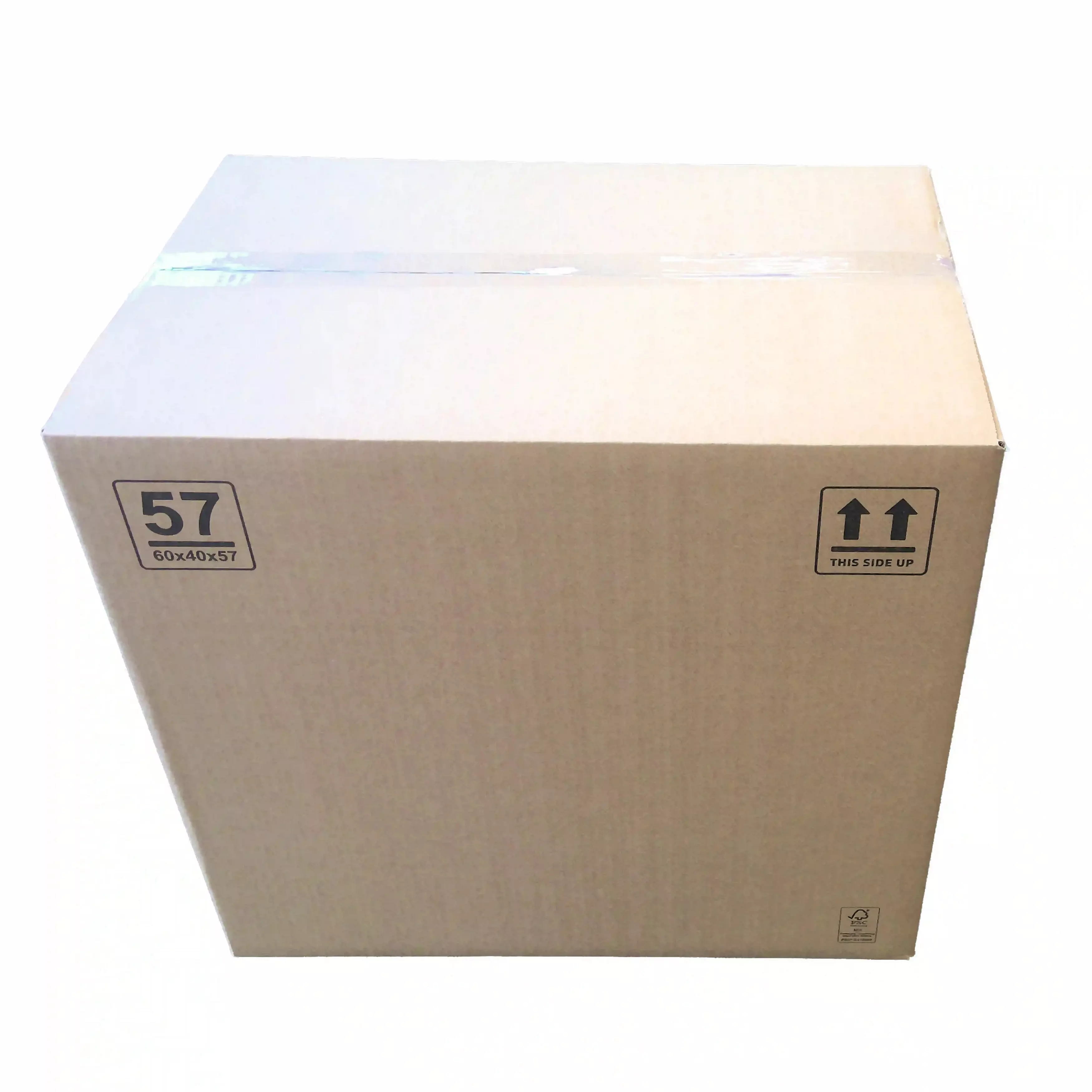 Plantendoos BC-golf 585x385x542mm Bruin