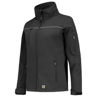 Softshell jas Darkgrey/Black TJ2000