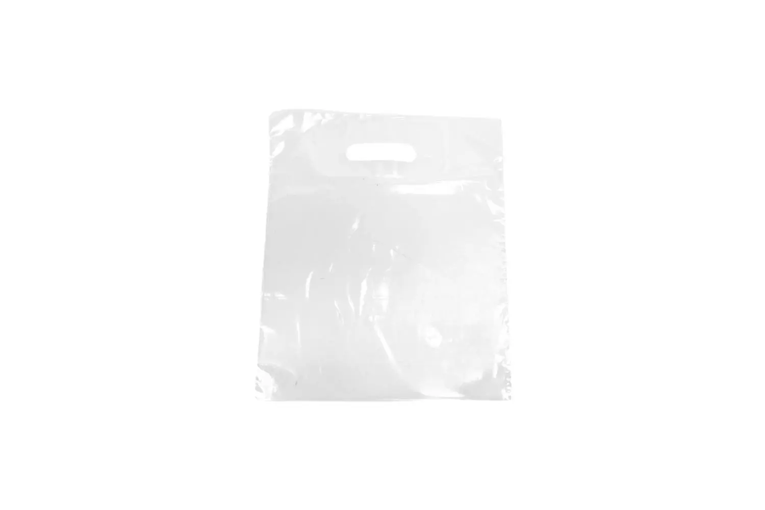 Draagtas LDPE 37x44cm 50mu transparant SUP vrij (doos à 10x50st)