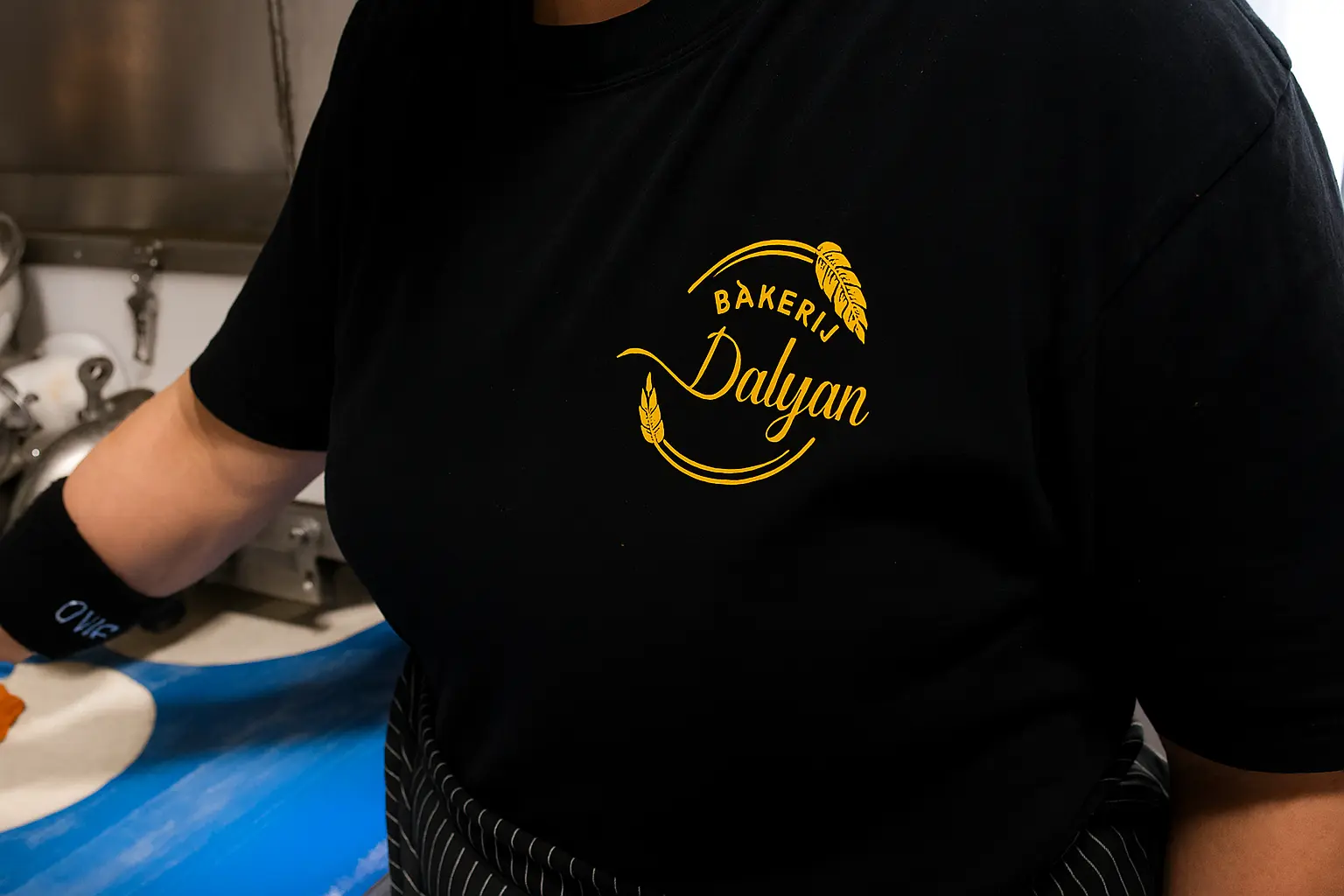 Bedrukt werkshirt Bakerij Dalyan