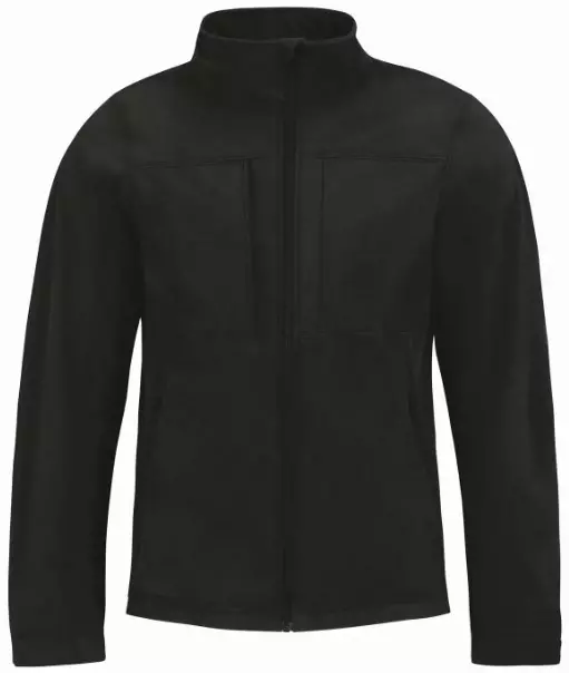 Softshell zwart B&C JM-950
