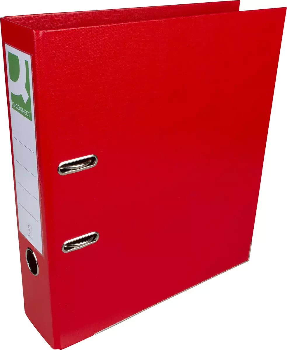 Ordner A4 Rood van 80mm PP Q-Connect