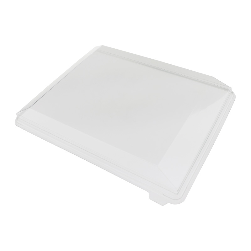 Deksel APET 25x32x3,6cm voor 7-vaks schaal 148486 (doos à 120st)