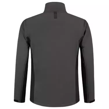 Softshell Jas TJ2000 Donkergrijs/Zwart 