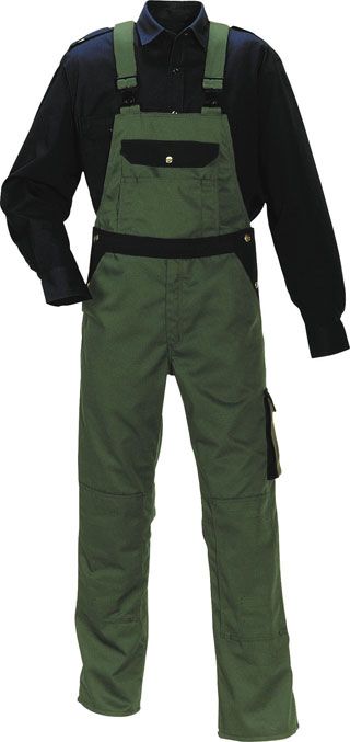 Amerikaanse overall groen/marine Milano