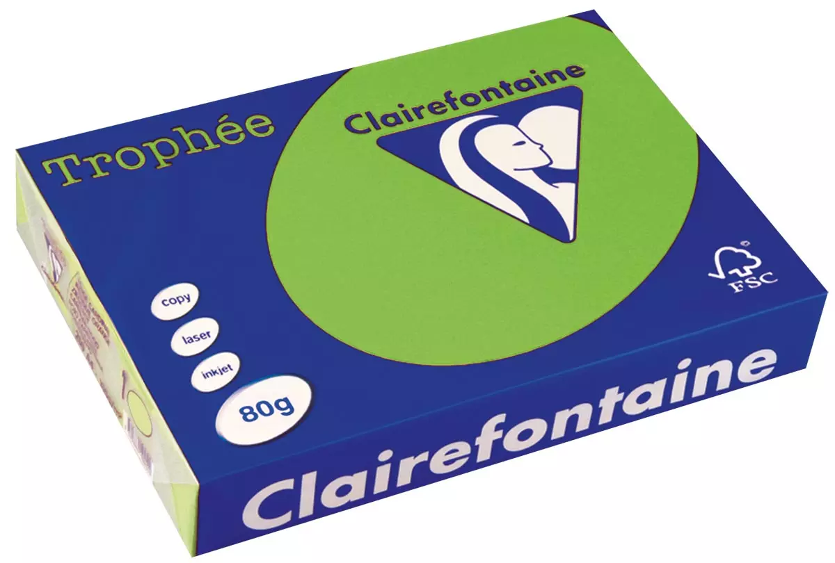 Printpapier A4 80 gram Muntgroen 500 vellen