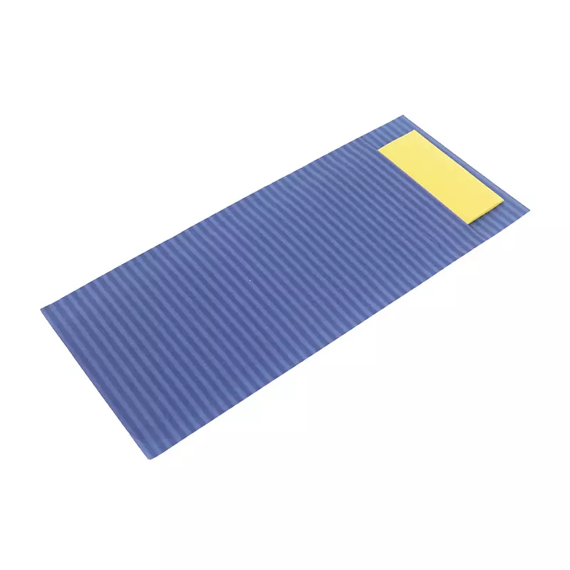 Bestekzakjes met servet Blauw/Geel 500 stuks