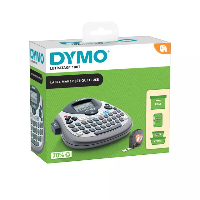 Dymo Labelprinter LetraTag 100T Desktop Qwerty Dymo Labelprinter LetraTag 100T Desktop Qwerty