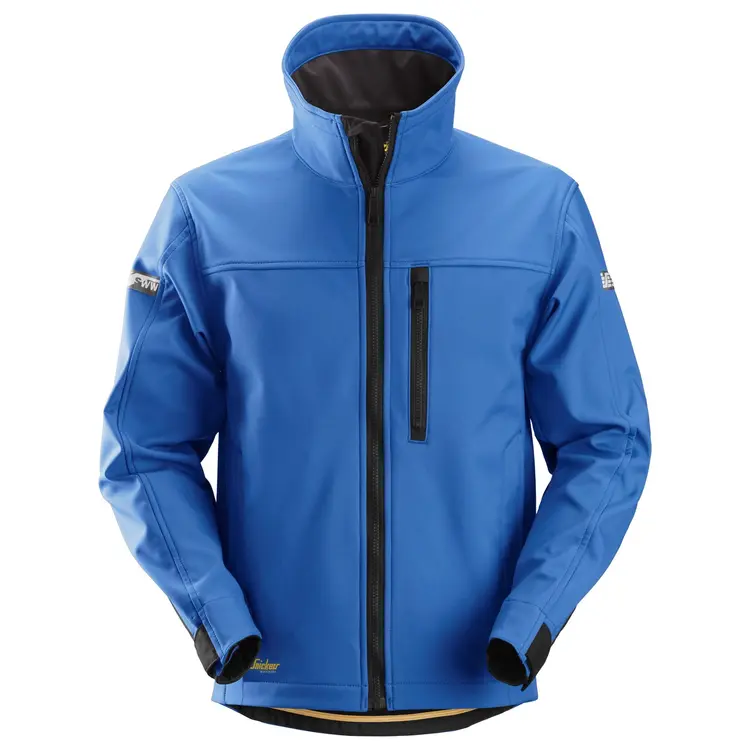 Softshell jas AW kobalt/zwart