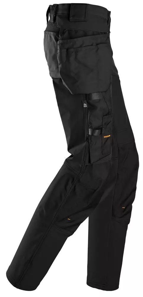 Snickers Werkbroek 6771 Dames Met Afneembare Holsterzakken Zwart