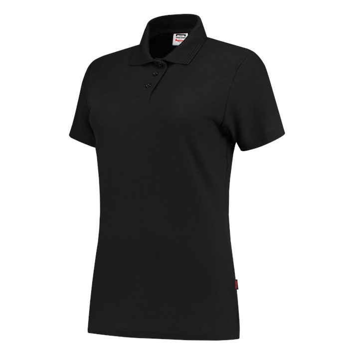 Polo dames zwart PPT-180