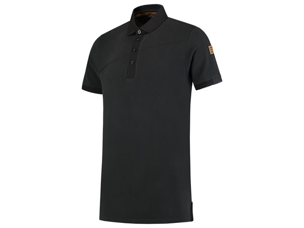 Poloshirt Premium Naden zwart