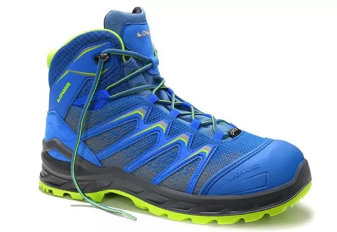 Werkschoen LARROX Work GTX blauw Mid S3