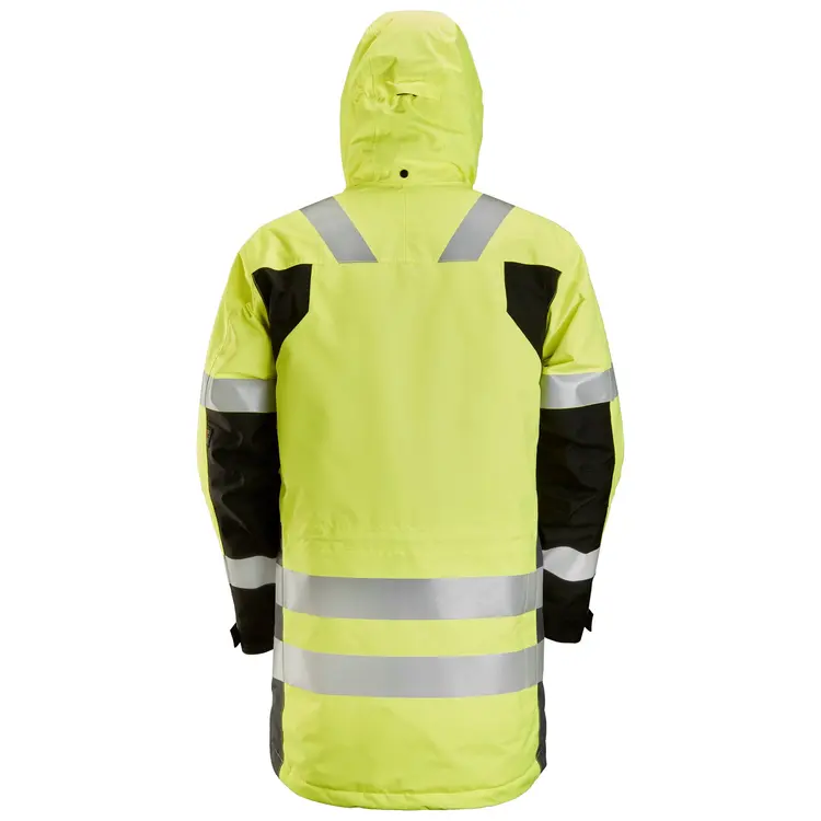 AllroundWork, High-Vis Waterproof Parka, KL 3