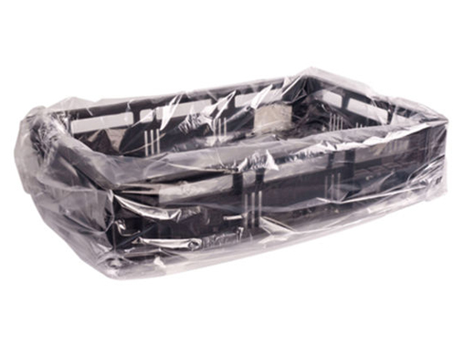 Kratzak LDPE 60x(2x20)x80cm 20mu transparant (doos à 500st)