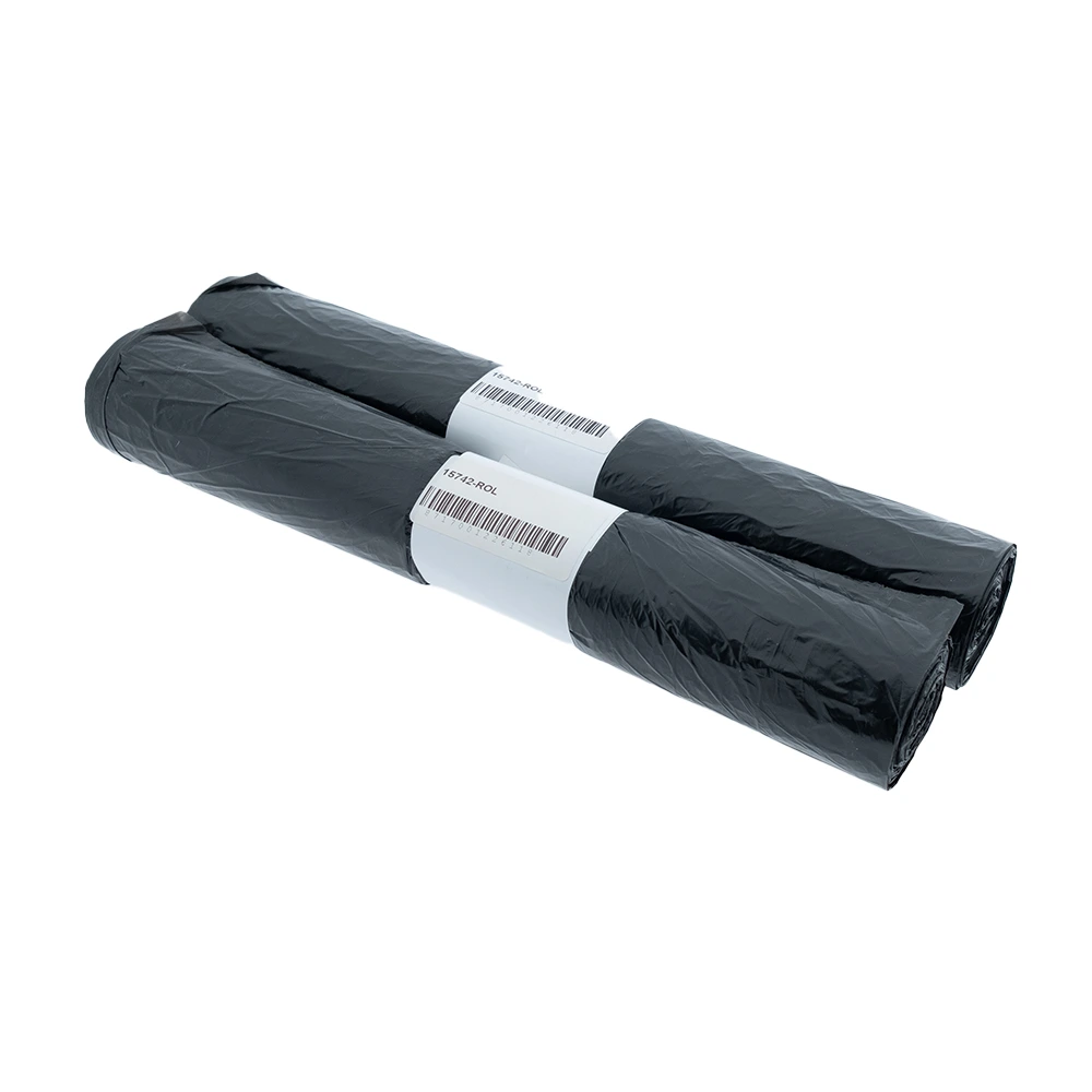 Afvalzak HDPE 50x60cm T10 7mu Grijs