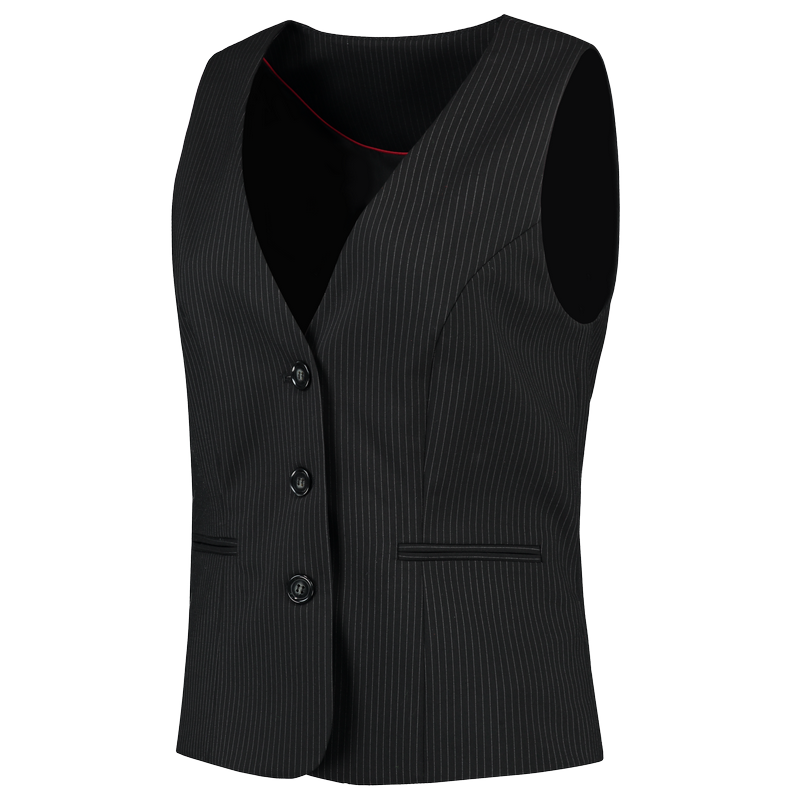 Tricorp Gilet Dames Black-Stripe