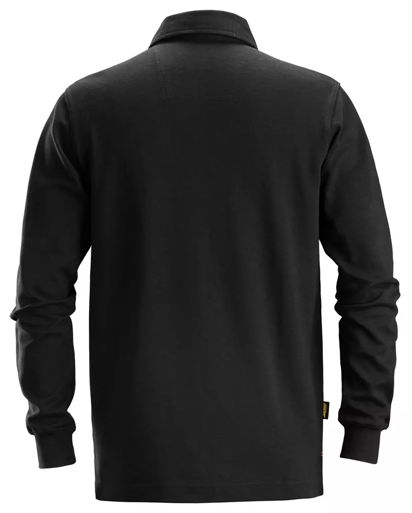 Rugbyshirt Zwart Snickers 2612