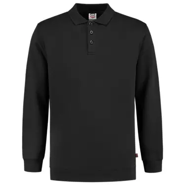 Polosweater 60°C wasbaar zwart
