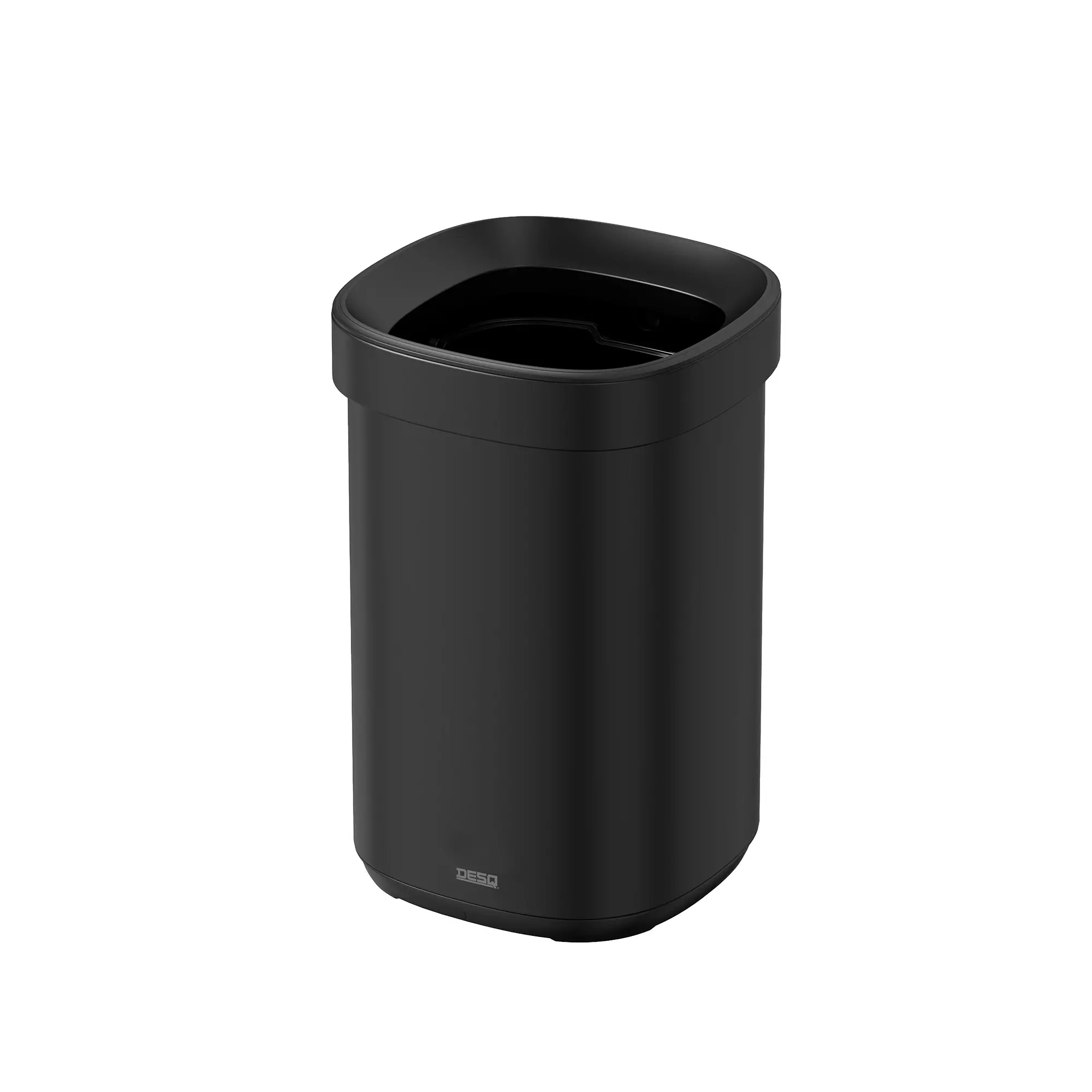 Afvalbak 20 Liter Metaal Zwart Desq